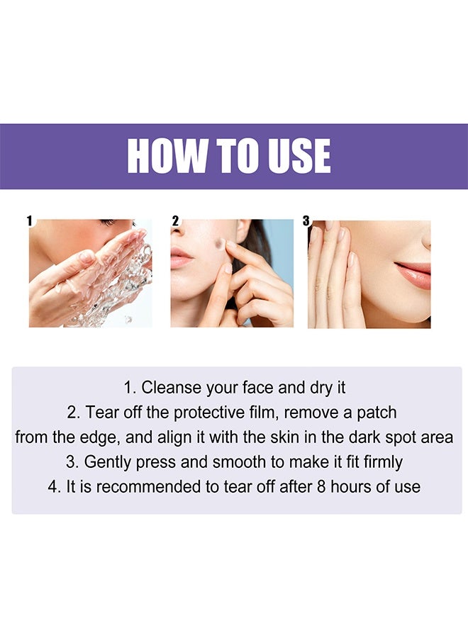 EELHOE Dark Spot Removal Patch ,Spot Treatment for Face, Fast-Acting Dark Spot Corrector patch for Face and body Hyperpigmentation, Fades Melasma, Freckle, Sun Spots, Evens Skin Tone, Age Spot patch 144 patchs - Image 3